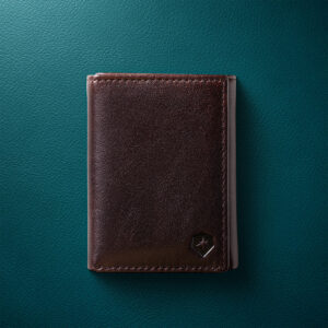 Trifold Baron Wallet - Dark Brown