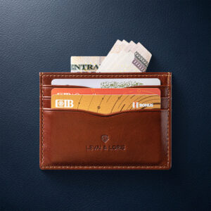 Duke Card Holder - Cinnamon Brown