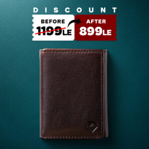Trifold Baron Wallet - Dark Brown