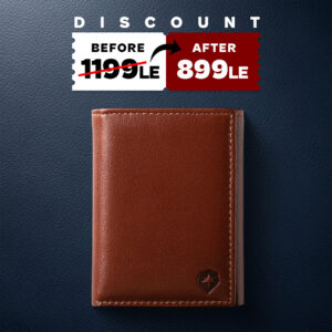 Trifold Baron Wallet - Cinnamon Brown