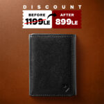 Trifold Baron Wallet - Black