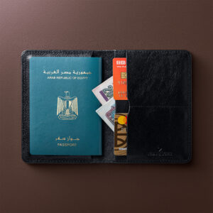 Marquess Passport wallet - Black