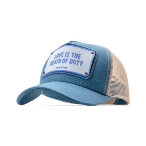 Love is The Death of Duty Unisex Trucker Cap